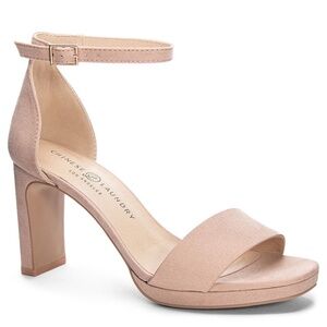 Chinese Laundry Timi Square Toe Sandal Heel (Women, Size 10)